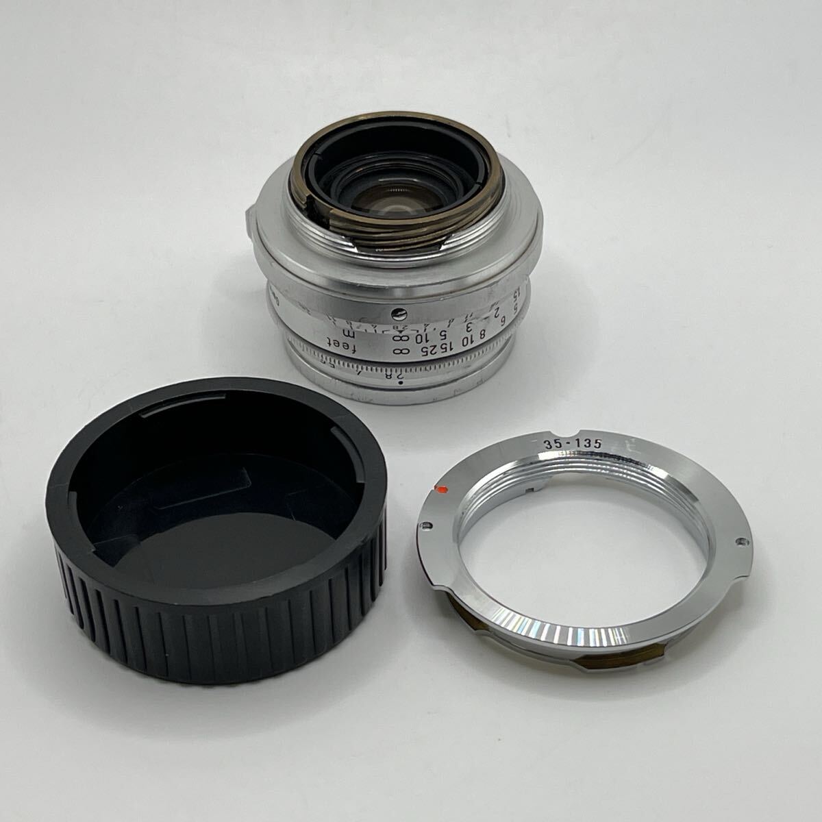 Rare Low production L mount Shortest index 1m SUMMARON 35mm f2.8 LEITZ WETZLAR LEICA 1959 Made in Germany [f1212304114]