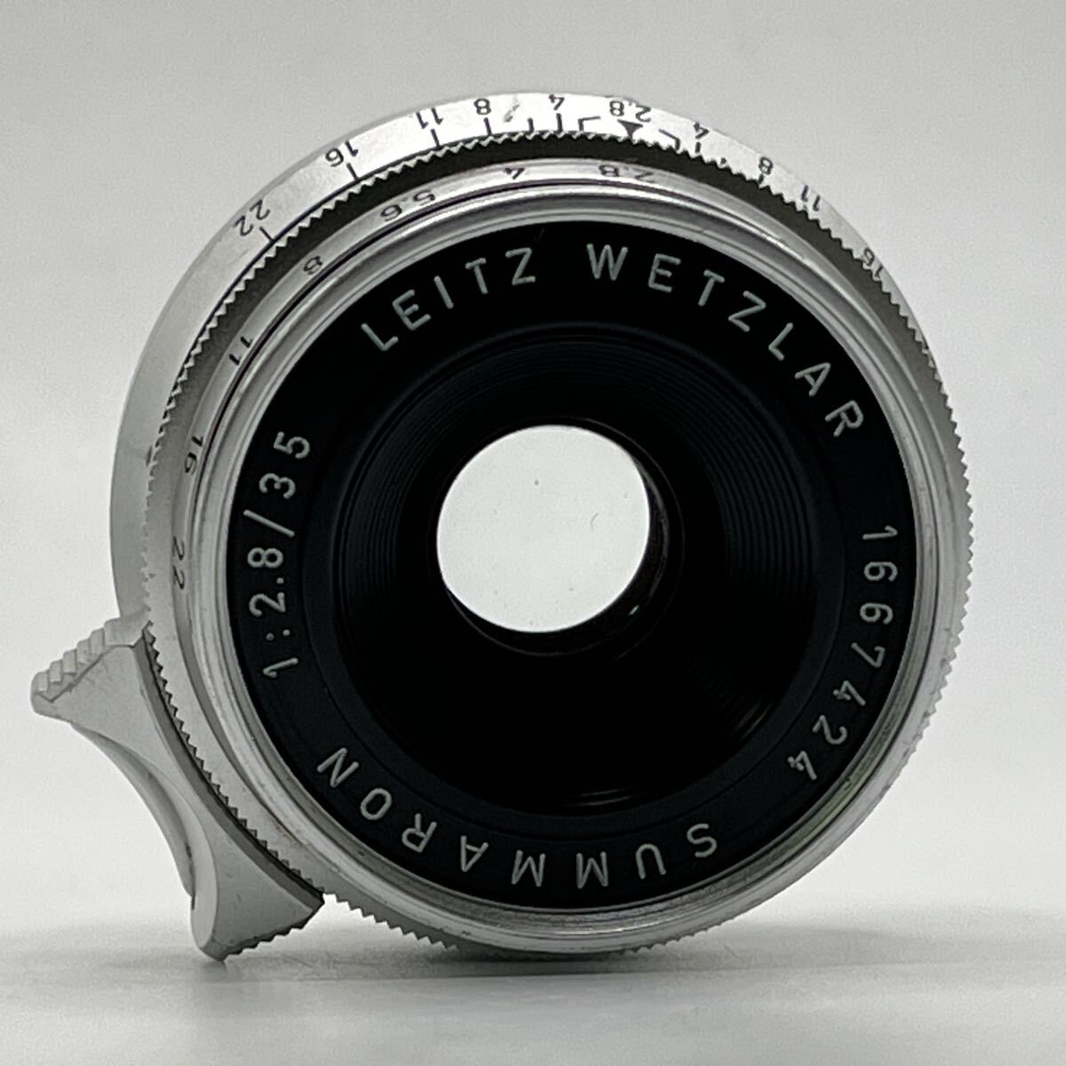 Rare Low production L mount Shortest index 1m SUMMARON 35mm f2.8 LEITZ WETZLAR LEICA 1959 Made in Germany [f1212304114]