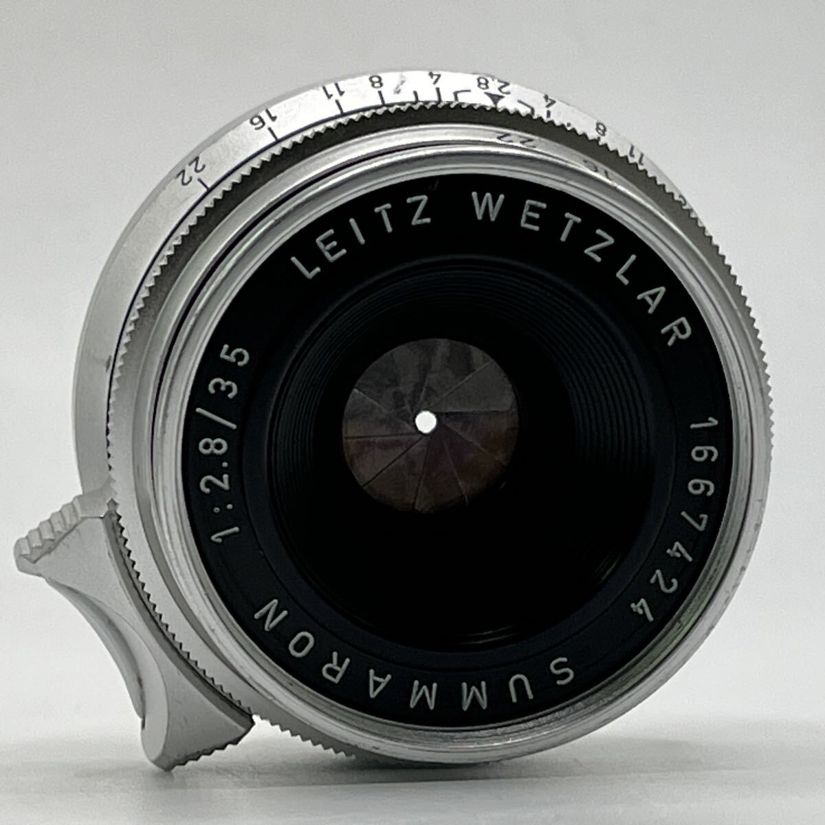 Rare Low production L mount Shortest index 1m SUMMARON 35mm f2.8 LEITZ WETZLAR LEICA 1959 Made in Germany [f1212304114]