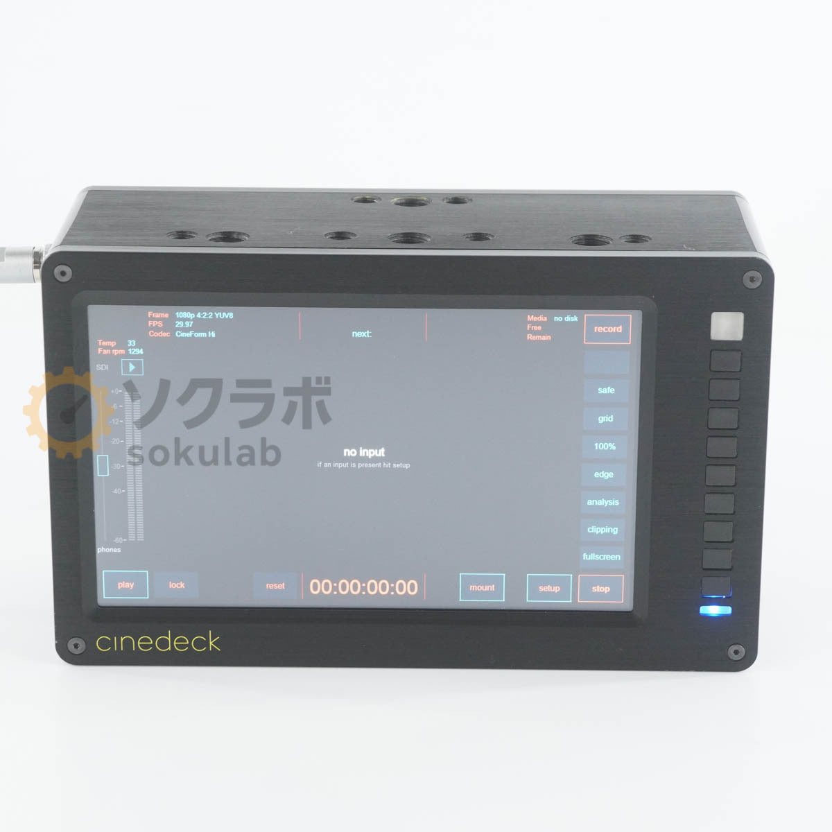 Cinedeck Extreme Portable Recorder 7 Inch Touch Monitor SSD Recorder [n1212326169]