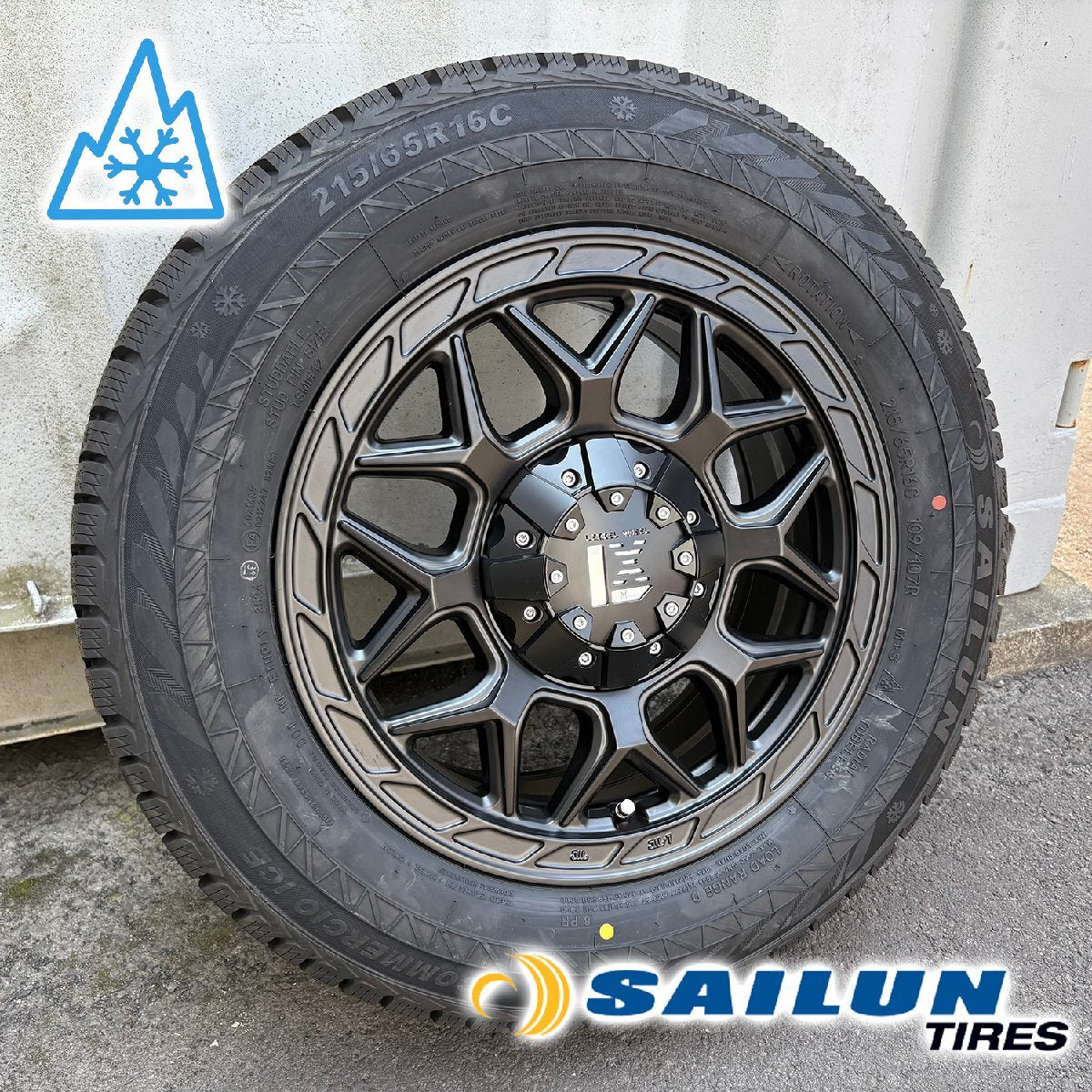 InFerno 200 Series Hiace Studless Tires 215/65R16 16 Inch Set of 4 [l1212747003]