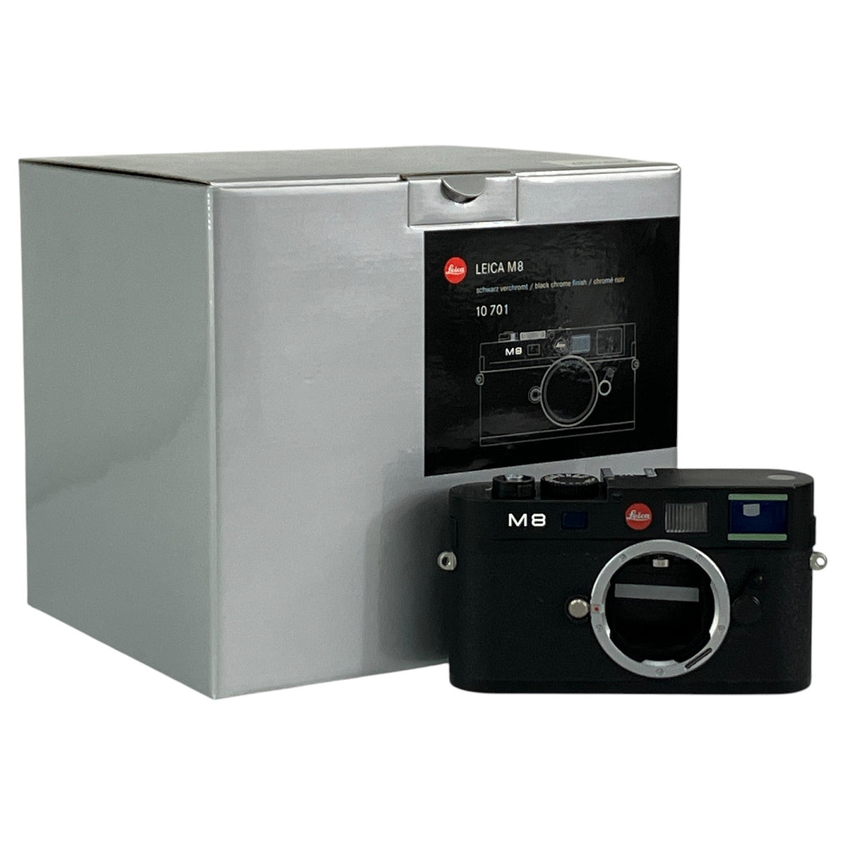 LEICA 10701 M8 Black Chrome Body Digital Camera [f1212957441]