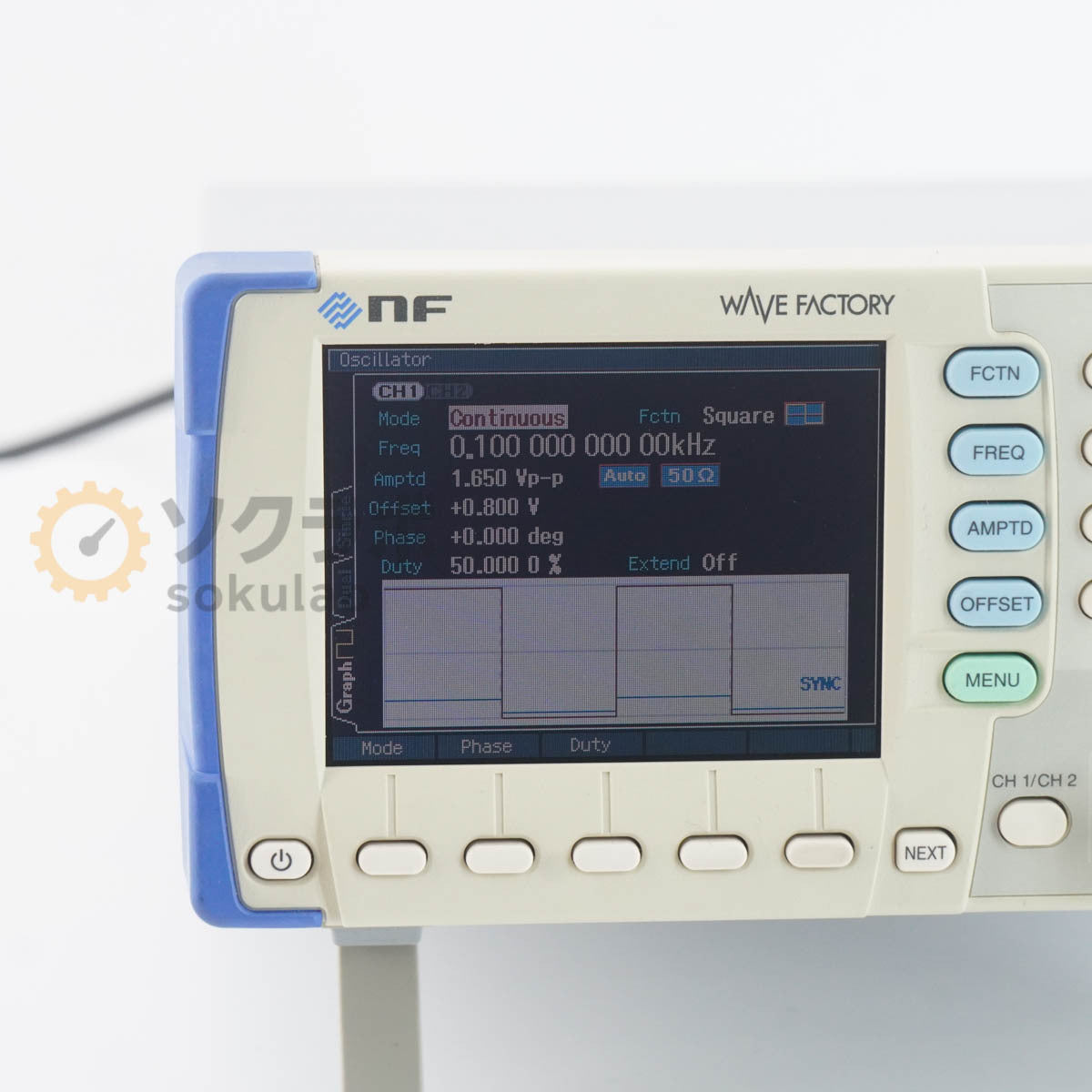 WAVE FACTORY WF1974 NF MULTIFUNCTION GENERATOR 30MHz [t1213157358]