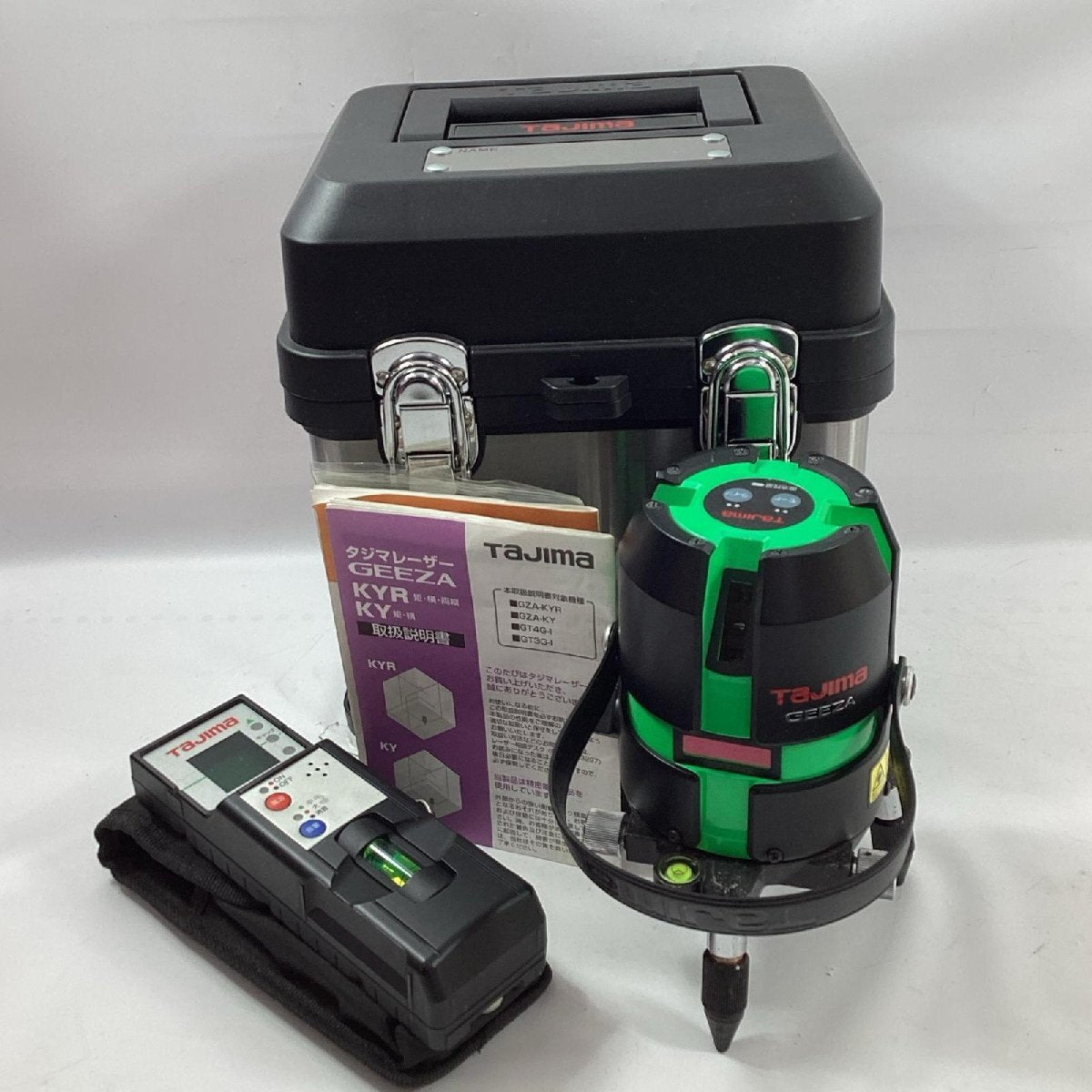 Tajima GEEZA Laser Level with Receiver and Case Set [h1213198515]