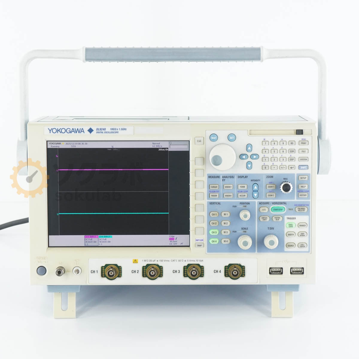 Yokogawa DL9240 Digital Oscilloscope 1.5GHz 10GS/s [u1213394023]