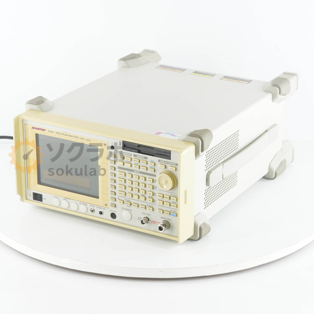 ADVANTEST R3267 Spectrum Analyzer OPT 01 62 100Hz-8GHz [w1213384793]