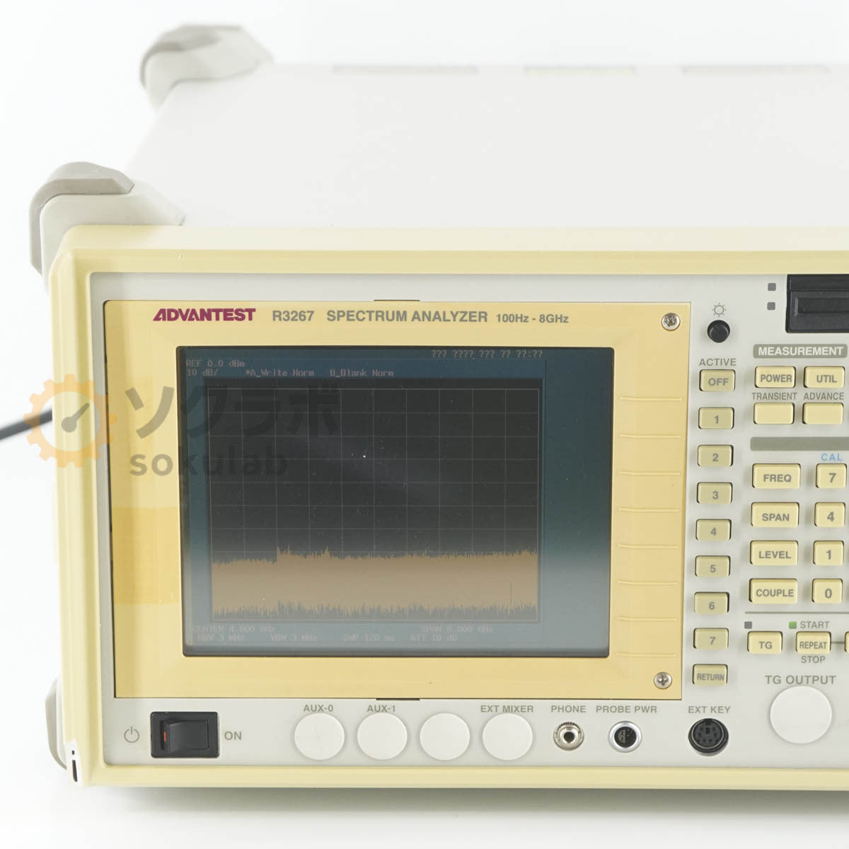 ADVANTEST R3267 Spectrum Analyzer OPT 01 62 100Hz-8GHz [w1213384793]