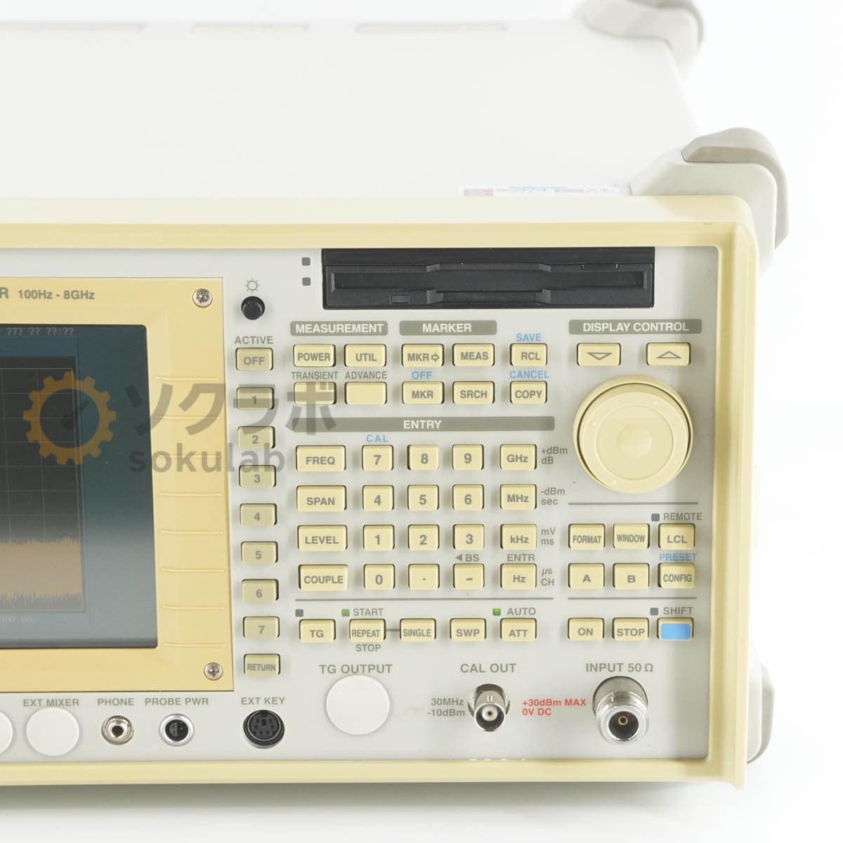 ADVANTEST R3267 Spectrum Analyzer OPT 01 62 100Hz-8GHz [w1213384793]