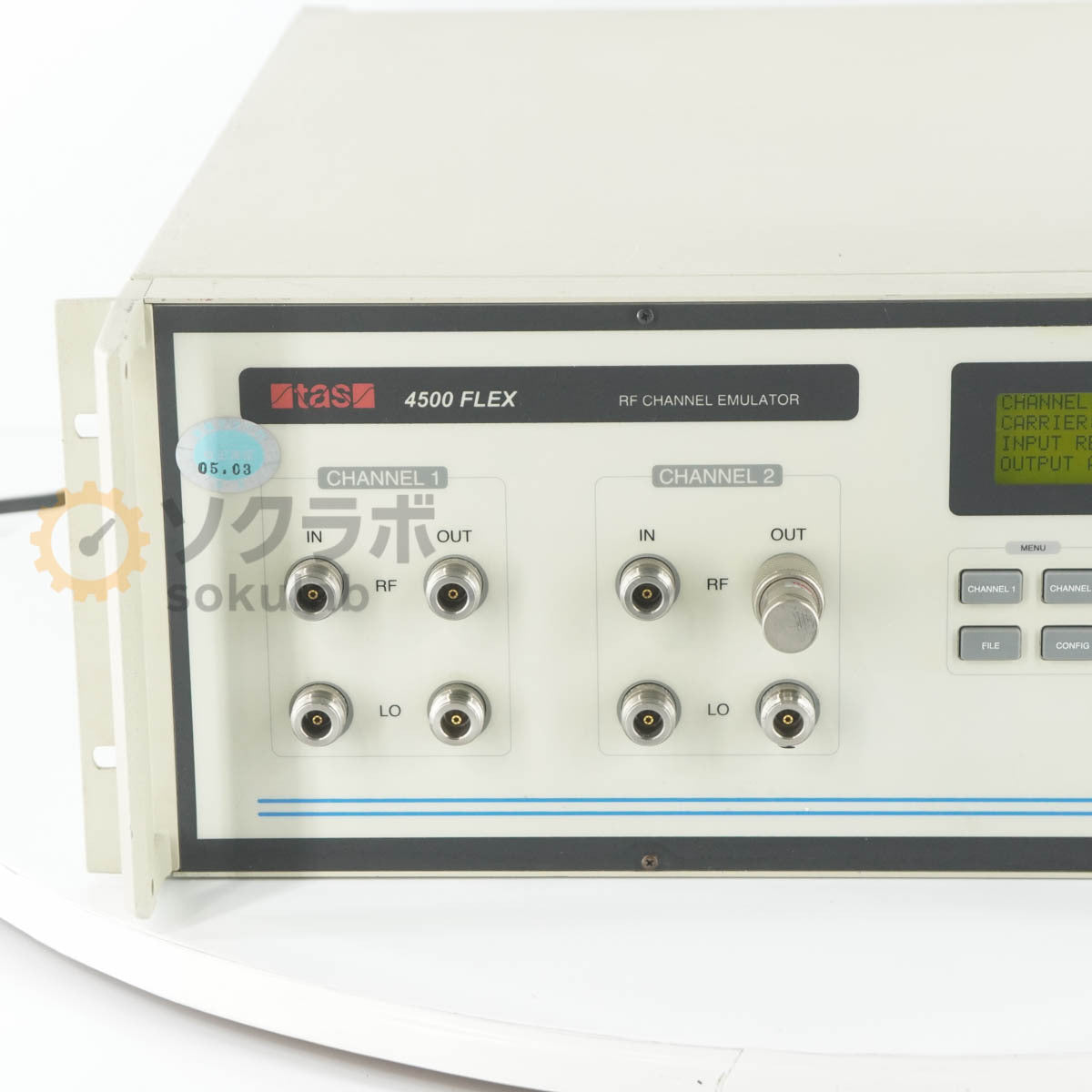 DW TAS 4500 FLEX SPIRENT RF CHANNEL EMULATOR [u1213395262]