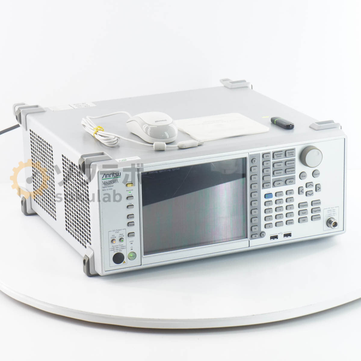 Anritsu MS2830A Signal Analyzer OPT 005 006 043 9kHz-13.5GHz Power Cord [j1213386881]