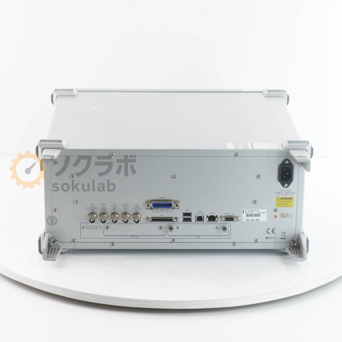 Anritsu MS2830A Signal Analyzer OPT 005 006 043 9kHz-13.5GHz Power Cord [j1213386881]