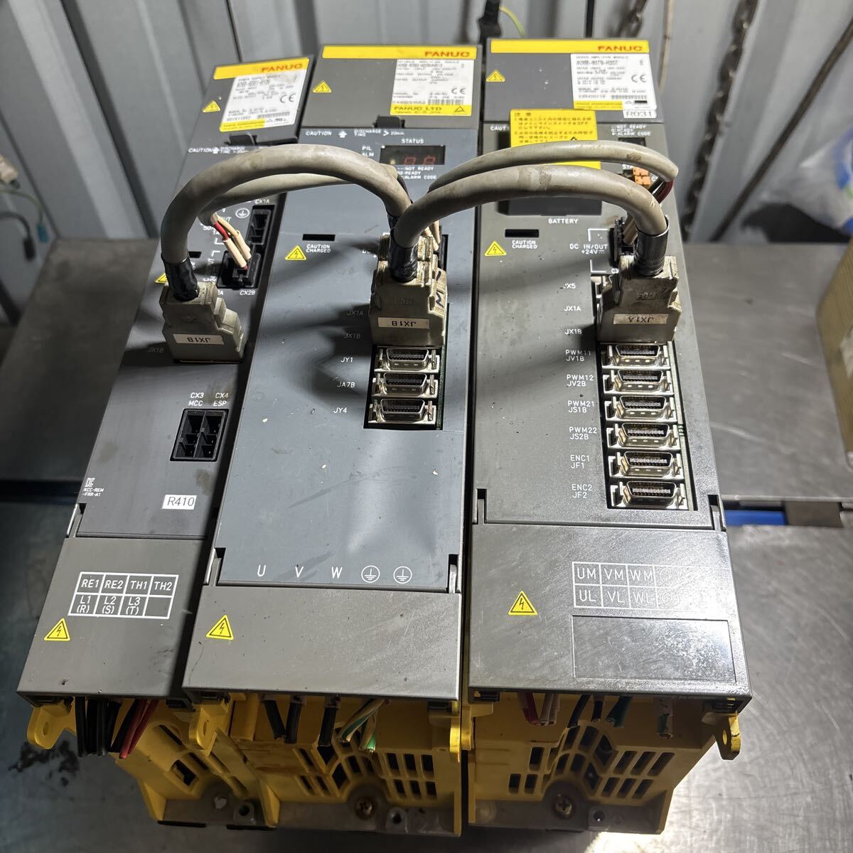 FANUC ff2018 Servo Amplifier 3 pcs (as-is) [q1213527902]