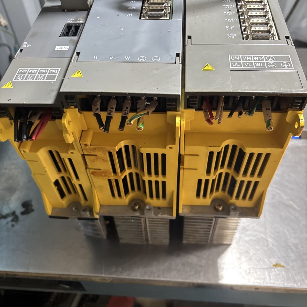 FANUC ff2018 Servo Amplifier 3 pcs (as-is) [q1213527902]