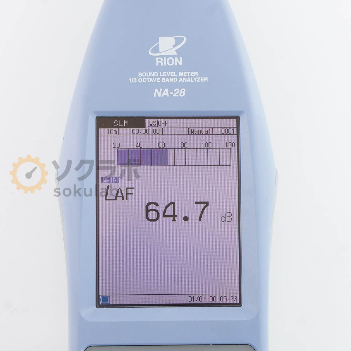 RION NA-28 Sound Level Meter 1/3 Octave Band Analyzer [f1213626862]