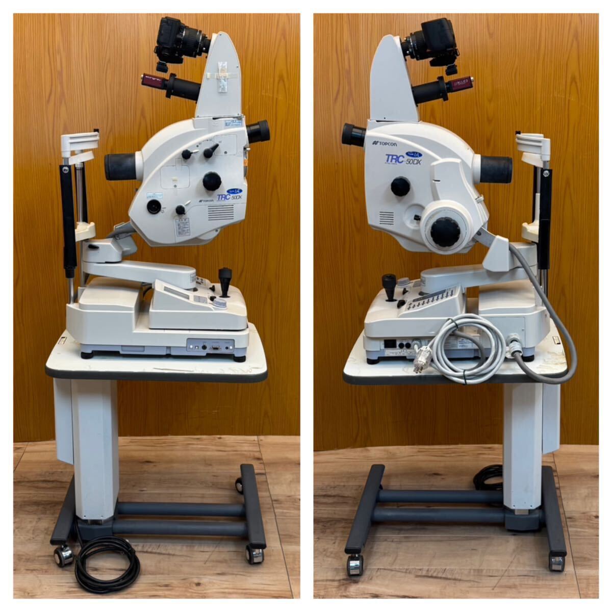 Topcon TRC-50DX Camera with TL-238D Relay Lens and Lift Table [q1213705416]