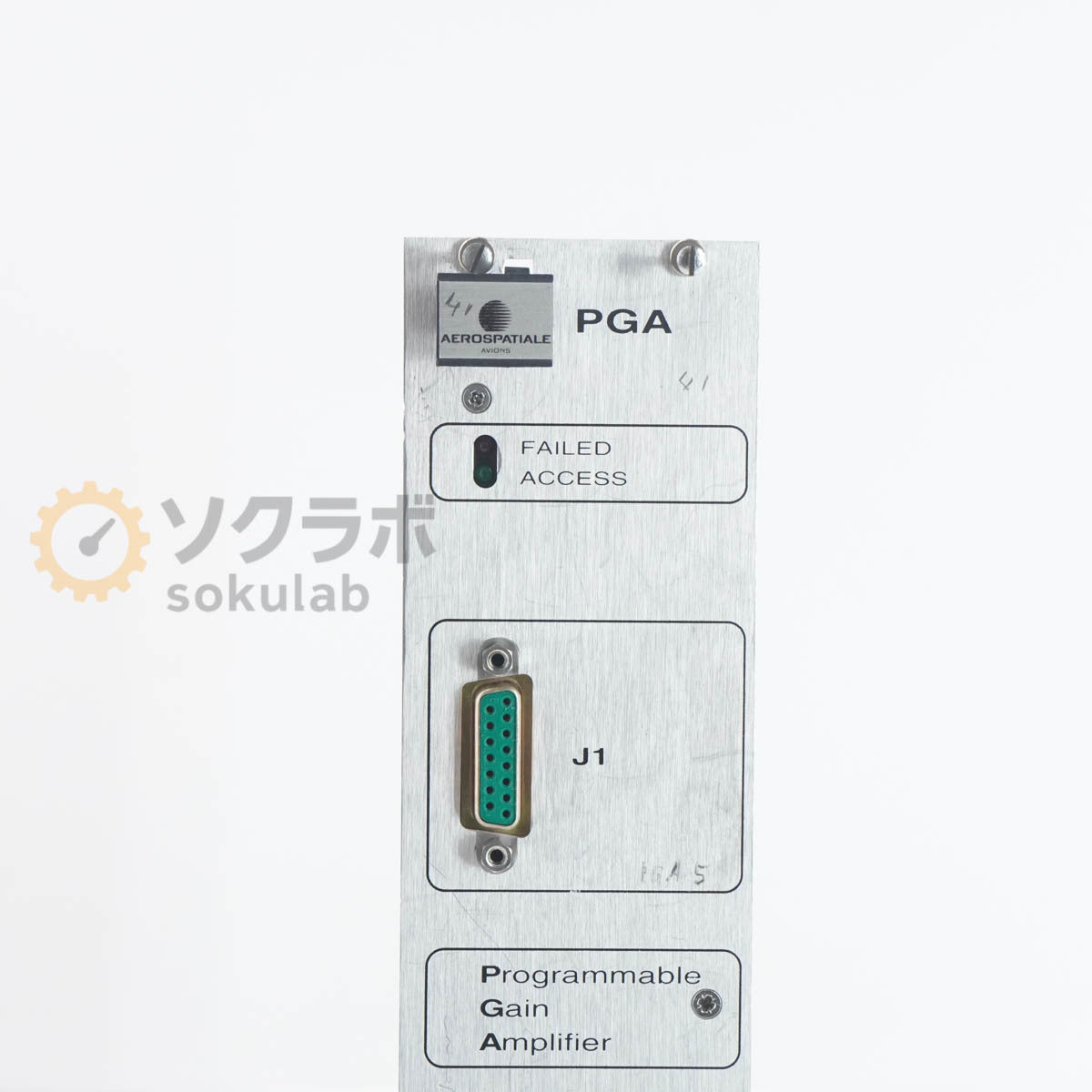 DW L1PGA0200H20100 AEROSPATIALE VXIbus PGA Module Programmable Gain Amplifier [d1213965627]