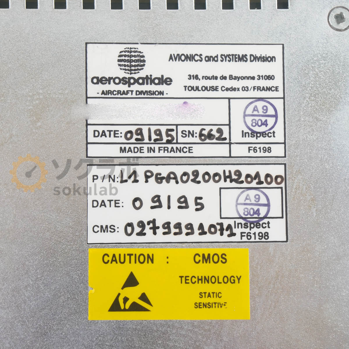 DW L1PGA0200H20100 AEROSPATIALE VXIbus PGA Module Programmable Gain Amplifier [d1213965627]