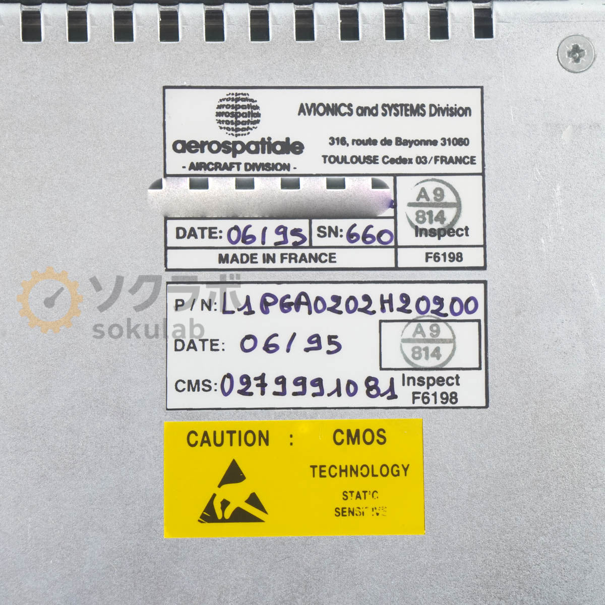 DW L1PGA0202H20200 AEROSPATIALE VXIbus PGA AVG Module Programmable Gain Amplifier [k1213960294]