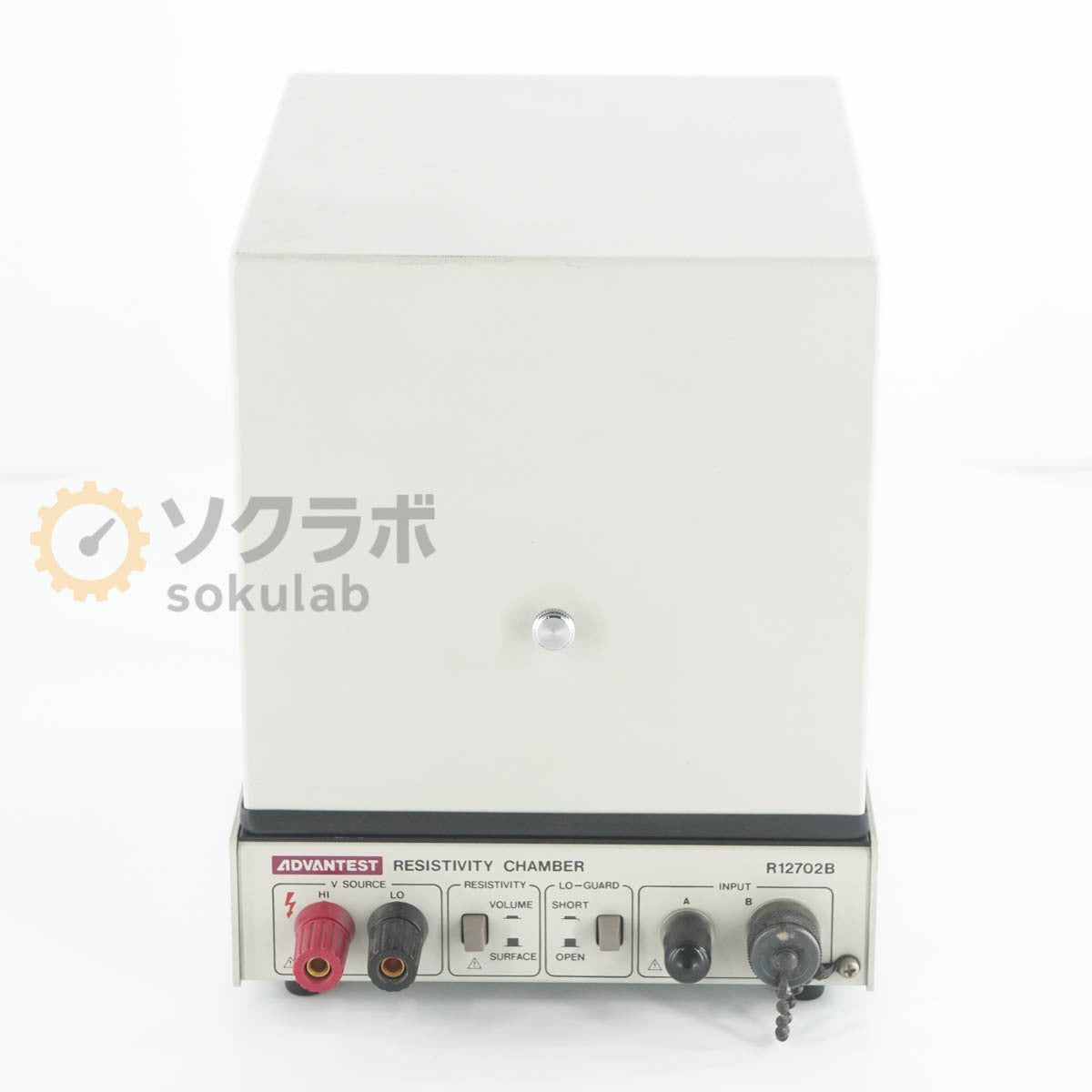 ADVANTEST R12702B RESISTIVITY CHAMBER Instruction Manual [q1213965374]