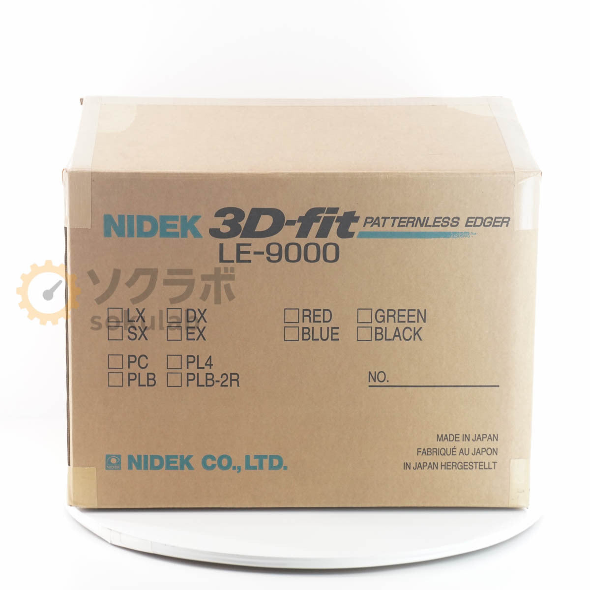 NIDEK LE-9000SX Express PL4 Patternless Edger Glasses Lens Processing Machine [v1213962628]