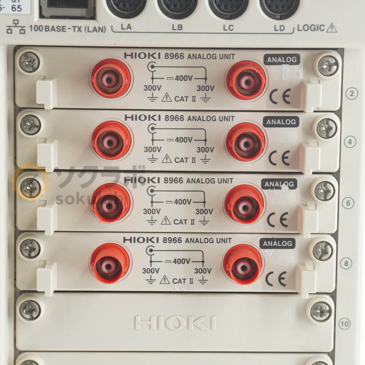 HIOKI MR8847-01 HiCORDER 8966 Memory Recorder [m1213962728]
