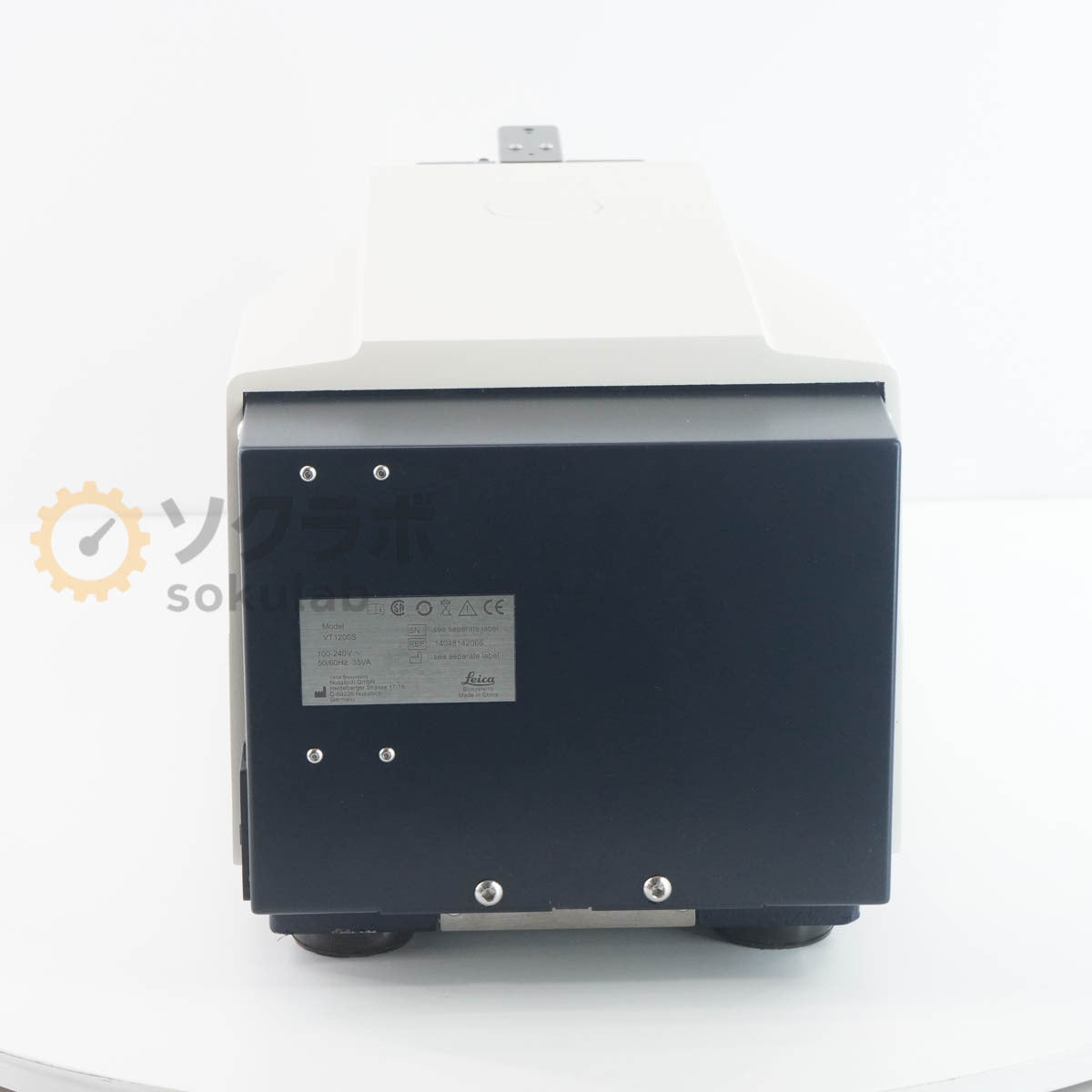 Leica VT1200S Vibrating Blade Microtome Power Cord Software [r1214242731]