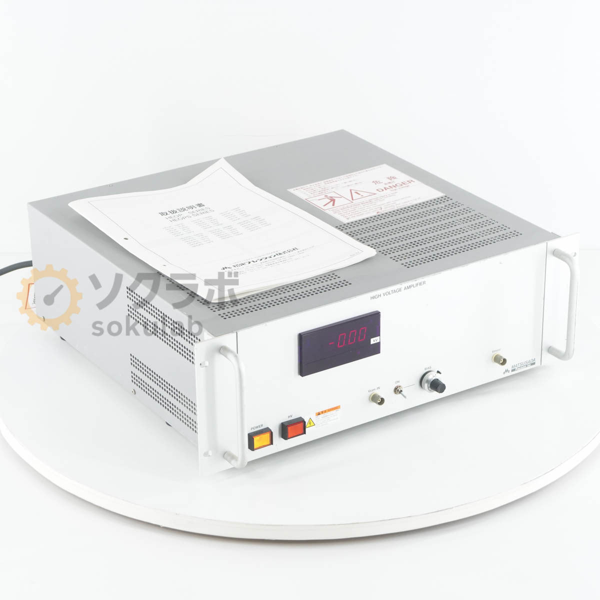 Matsusada Precision HEOPS-3P10 High Voltage Amplifier Power Supply [m1214240339]