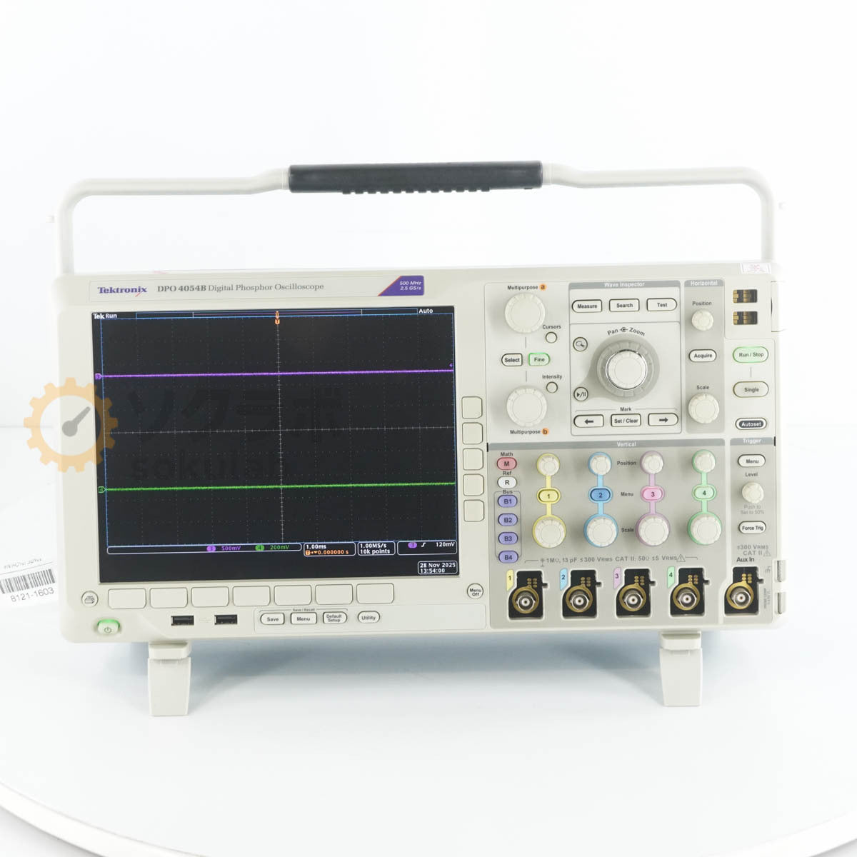 Tektronix DPO4054B Digital Phosphor Oscilloscope 500MHz 2.5GS/s [v1214317825]