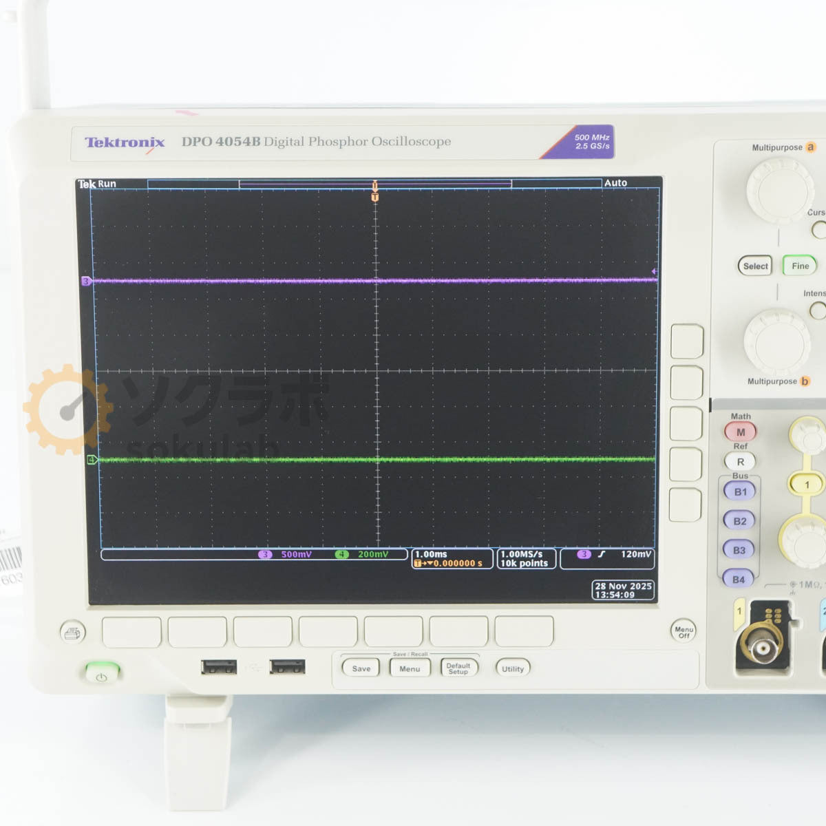 Tektronix DPO4054B Digital Phosphor Oscilloscope 500MHz 2.5GS/s [v1214317825]