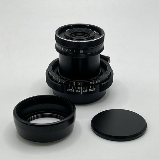 APOQUALIA 50mm f3.5 Lens Black MS-MODE-AH Miyazaki Optical LEICA L Mount Dedicated Hood [p1214530927]