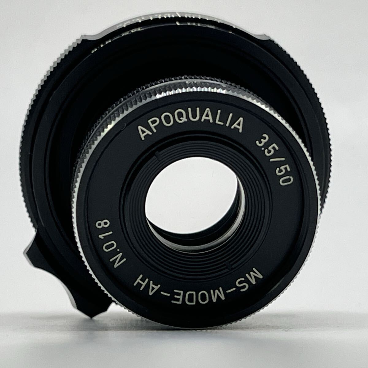 APOQUALIA 50mm f3.5 Lens Black MS-MODE-AH Miyazaki Optical LEICA L Mount Dedicated Hood [p1214530927]