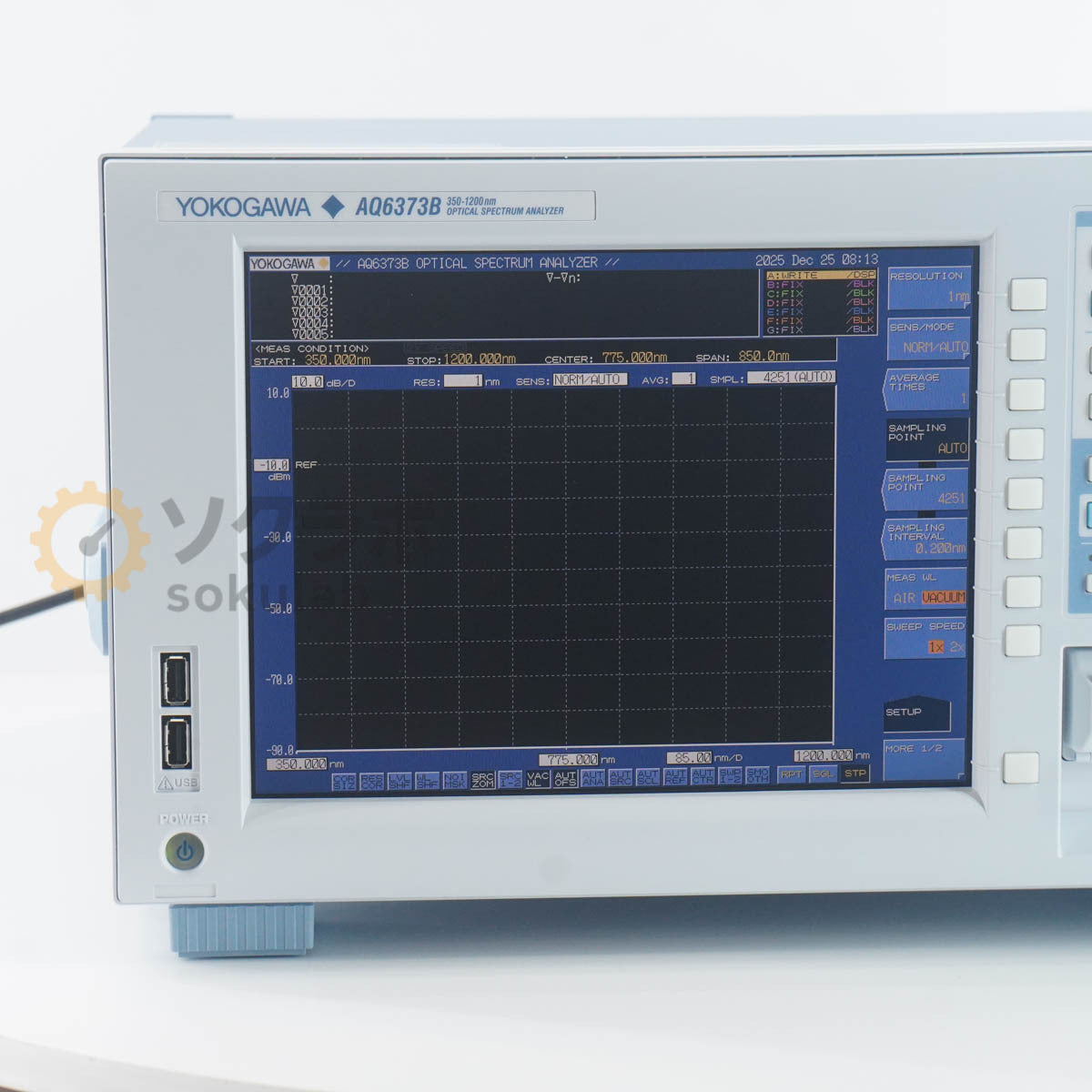 YOKOGAWA AQ6373B Optical Spectrum Analyzer [m1214866178]
