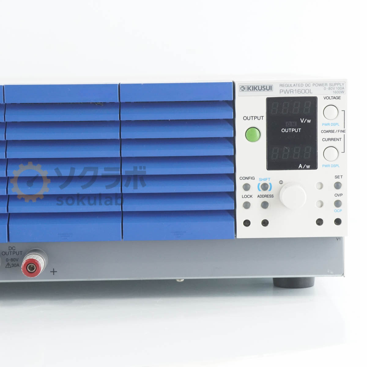 KIKUSUI PWR1600L REGULATED DC POWER SUPPLY 0-80V 100A 1600W [g1214867905]