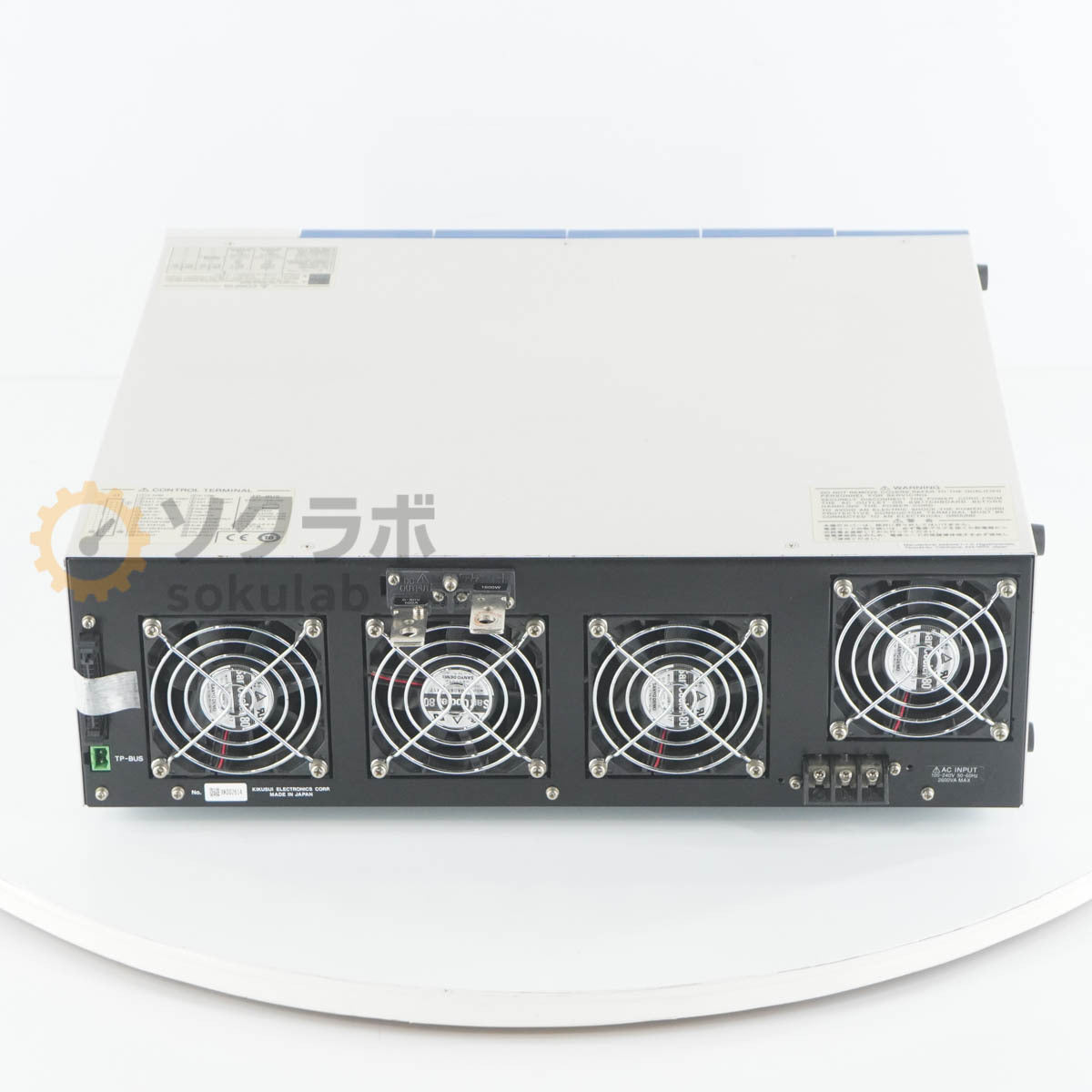 KIKUSUI PWR1600L REGULATED DC POWER SUPPLY 0-80V 100A 1600W [g1214867905]