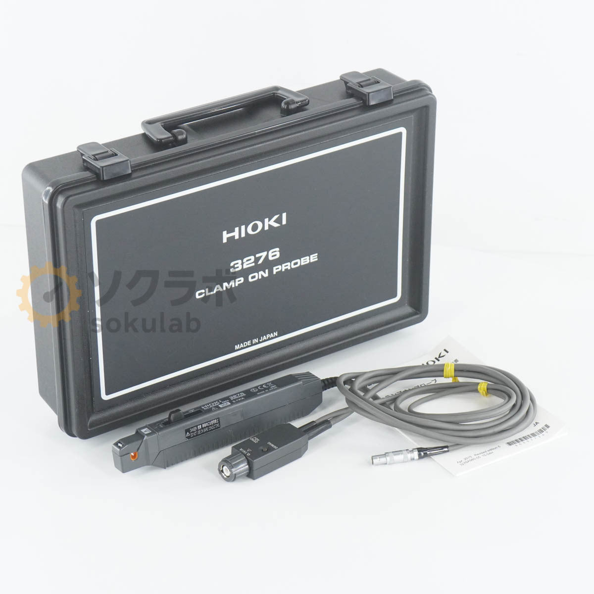 HIOKI 3276 Clamp-On Probe Current Probe Instruction Manual [x1214866264]