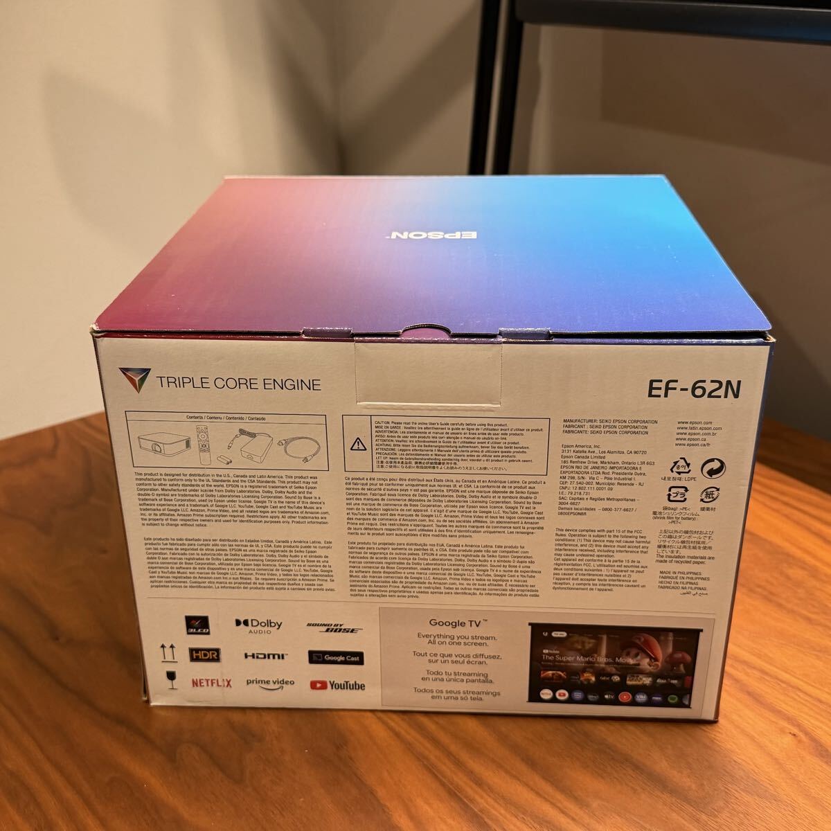 EPSON EF-62N 4K Projector [q1214963437]