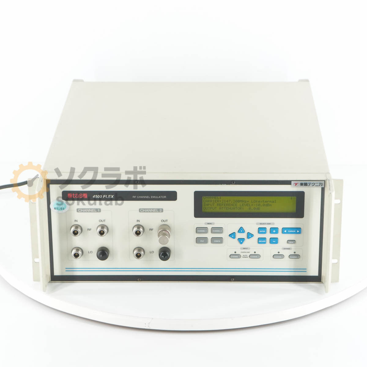 DW TAS 4500 FLEX SPIRENT RF CHANNEL EMULATOR [d1215785344]