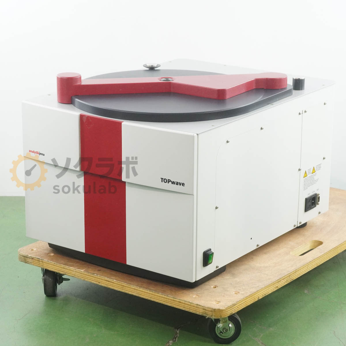 Analytik Jena TOPwave CX100 Microwave Sample Decomposition Device Single Phase 200V Power Cord Instruction Manual [j1215781696]