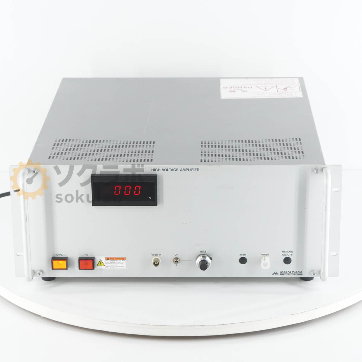 Matsusada Precision HEOPT-0.6P100 High Voltage Amplifier Power Supply [t1215788920]