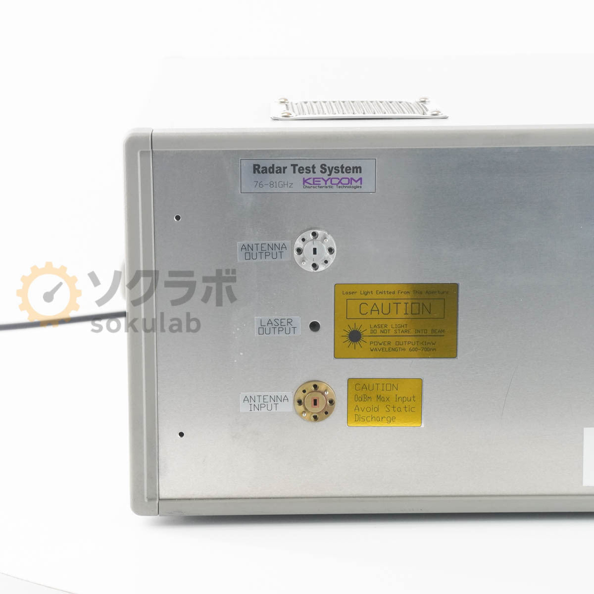 KEYCOM ME7220DM-79G-2T Radar Test System 76-81GHz with PC AC Adapter [h1215780345]