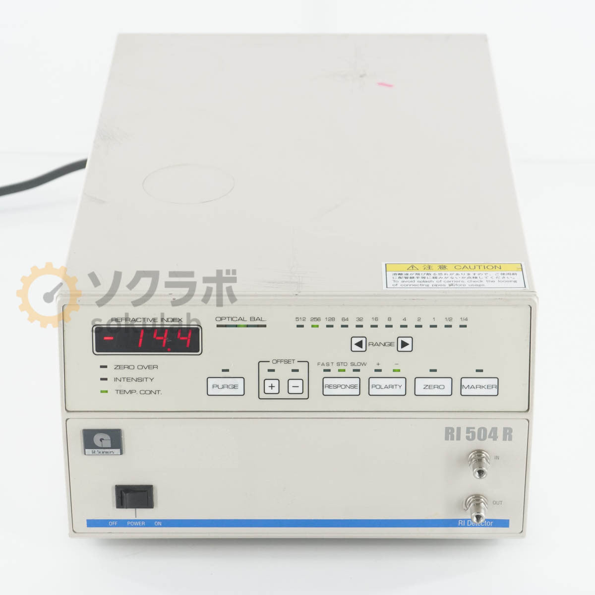 GL Sciences UXL-155A HPLC RID RI Detector Refractive Index Detector RI504R [1215784583]