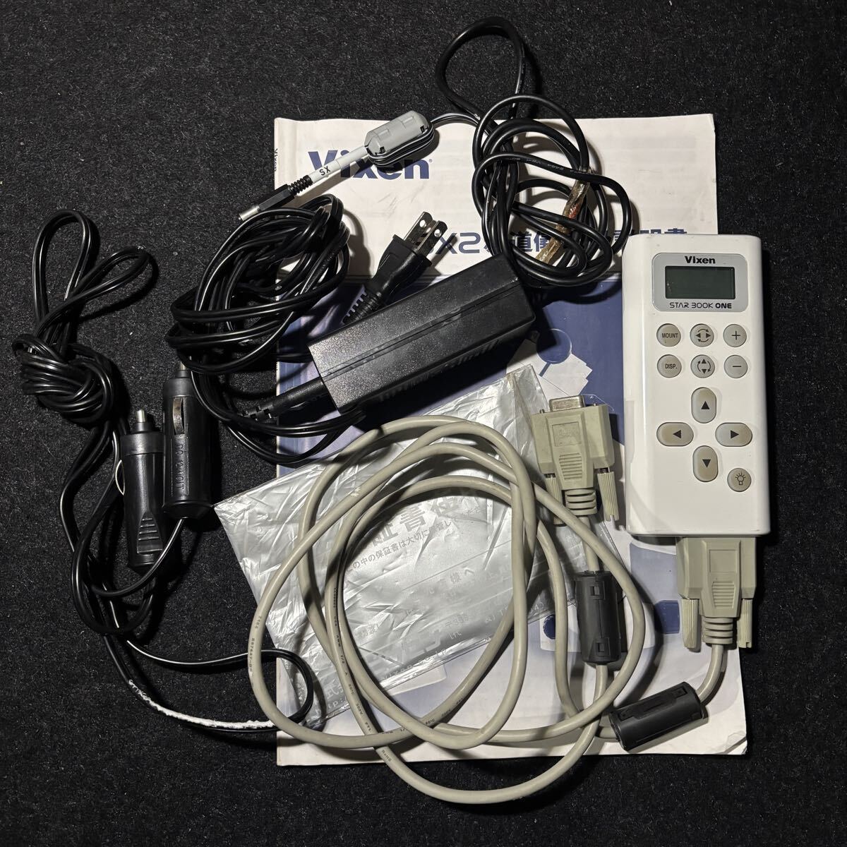 Vixen SX2 Equatorial Mount Astronomical Telescope Power Cable with Original Box [q1216101684]