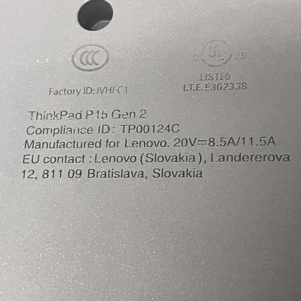 Lenovo 20YRS2KF00 Laptop 11th Gen Intel Core i7 1TB SSD 32GB DDR4 NVIDIA RTX A3000 [r1216115177]