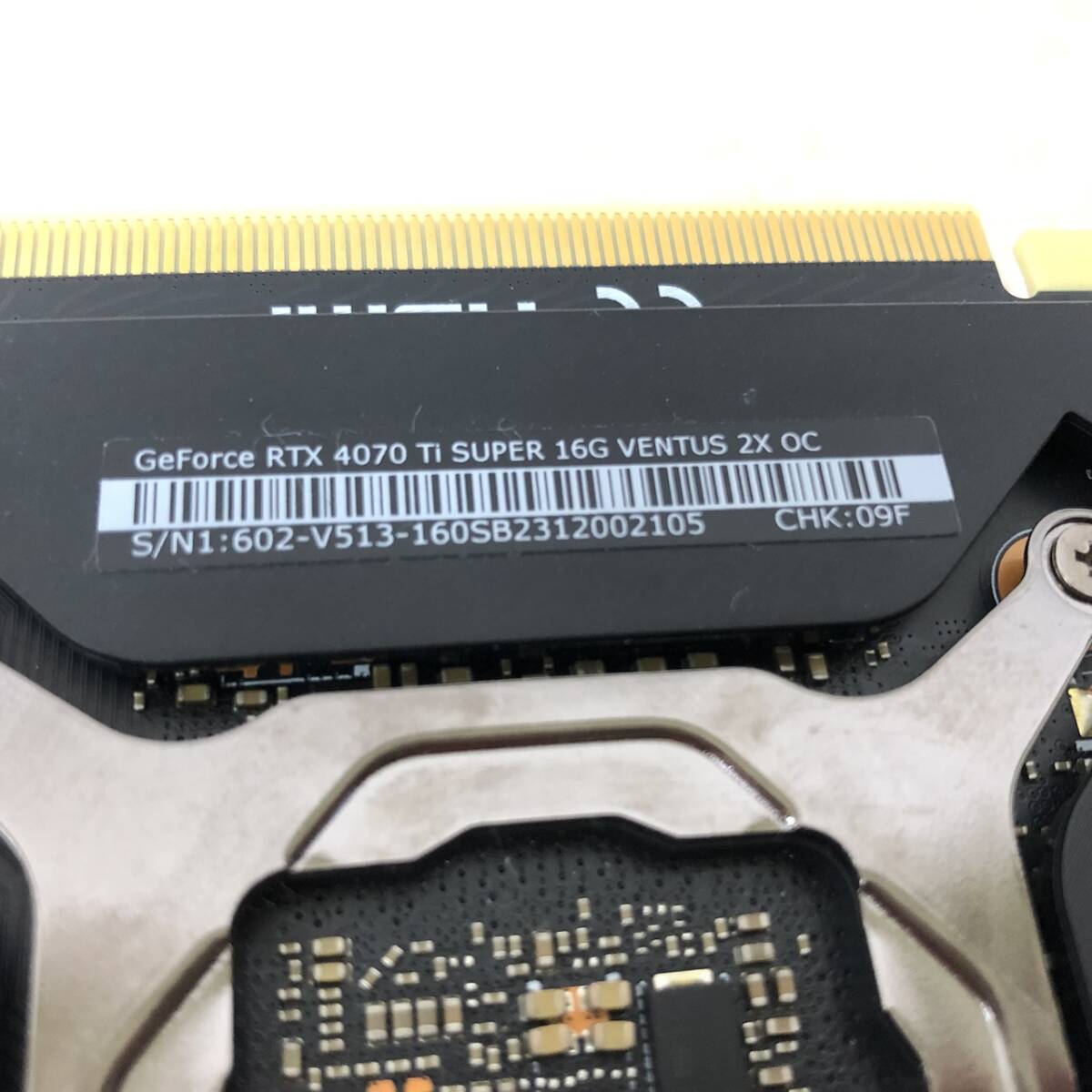 MSI NVIDIA GeForce RTX 4070 Ti SUPER Graphics Card 16GB GDDR6X [u1216638406]