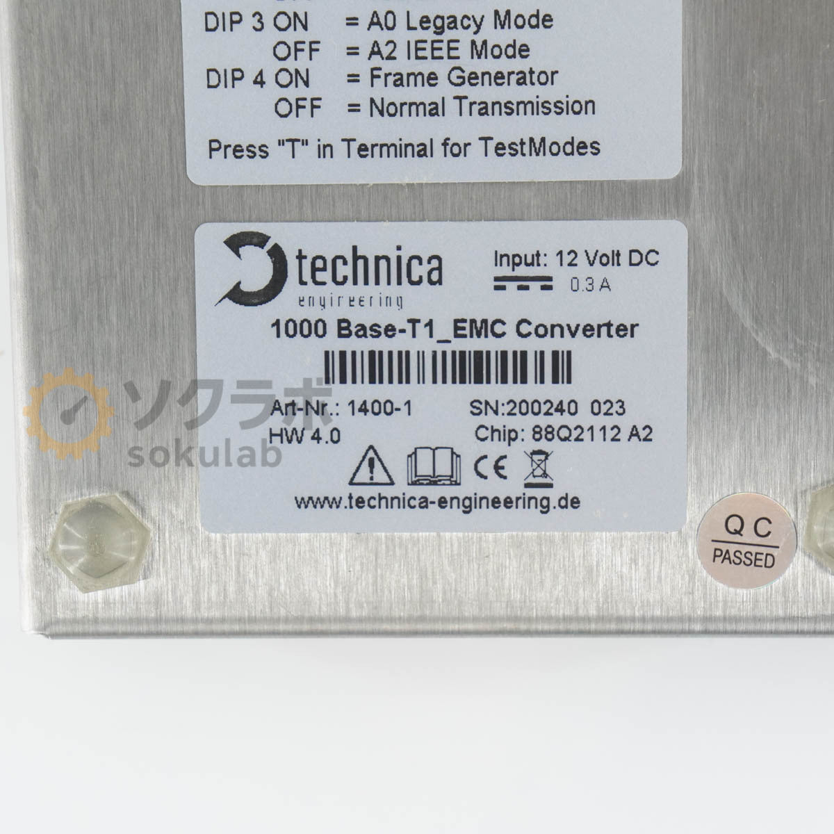 Delock TE-1400-1 EMC Converter Media Converter A C [h1216806307]