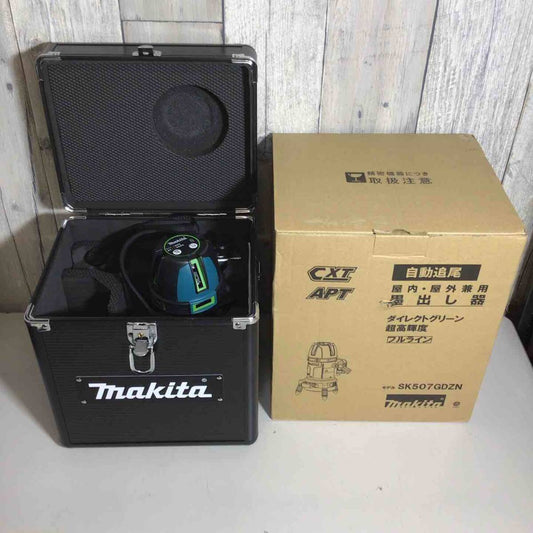 Makita SK507GDZN Laser Marker Full Line Rechargeable Indoor/Outdoor Tracking Laser [b1216874544]