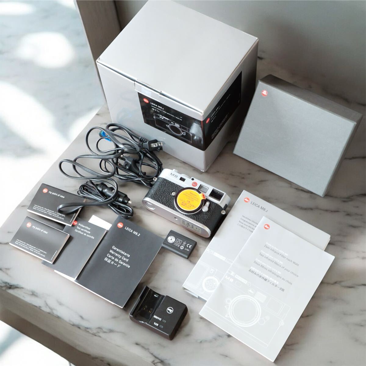 LEICA M8.2 Silver Chrome Camera Body [u1217130022]