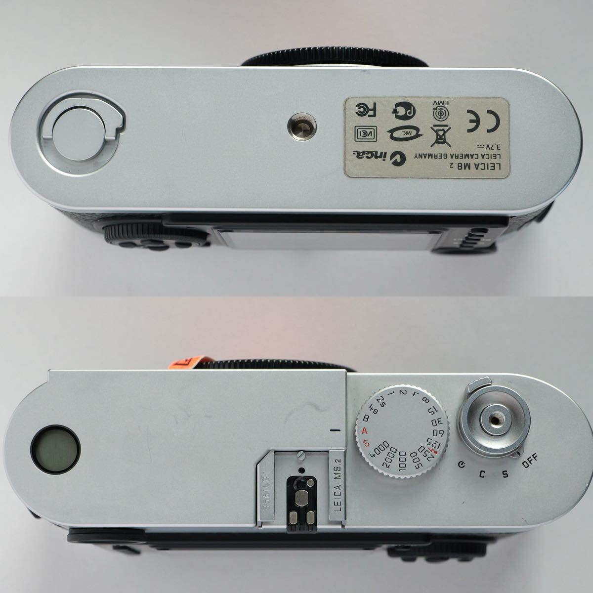 LEICA M8.2 Silver Chrome Camera Body [u1217130022]
