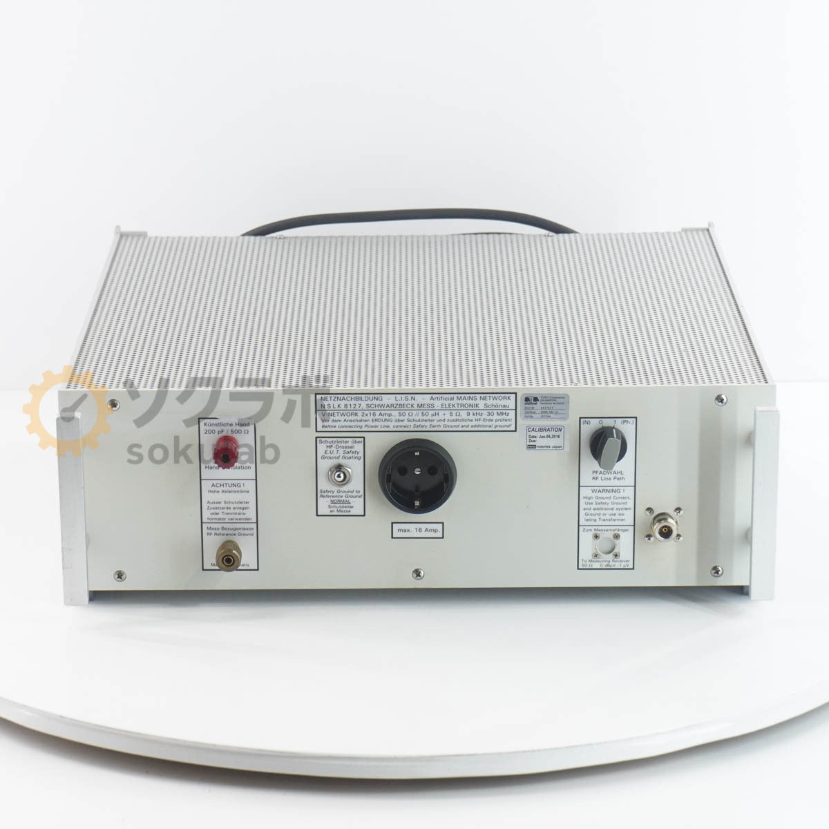 Schwarzbeck NSLK8127 LISN Line Impedance Stabilization Network [c1217242833]