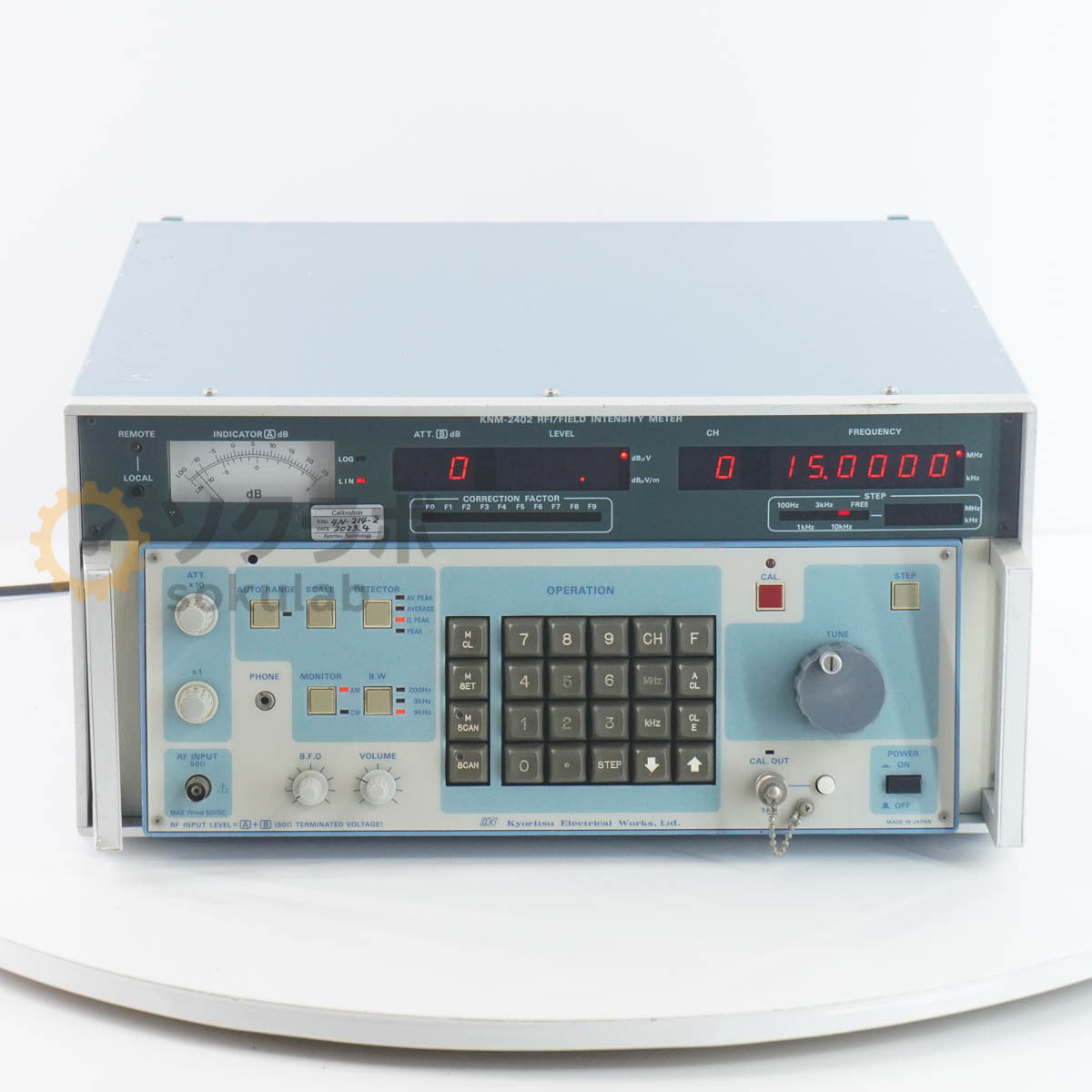 KYORITSU KNM-2402 RFI/FIELD INTENSITY METER [1217242776]